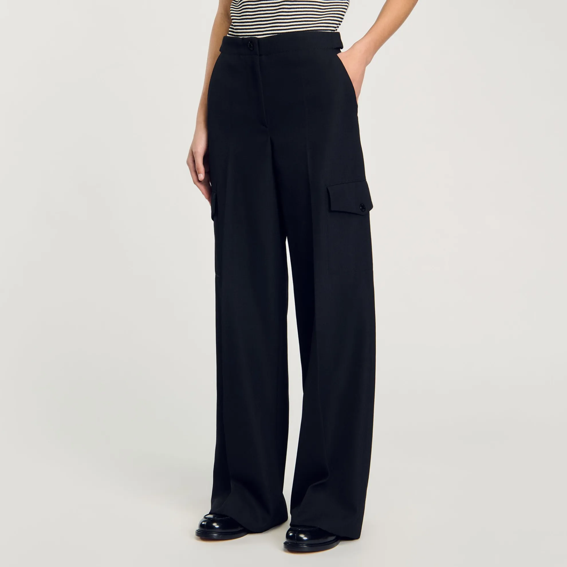 Pantalon Wijdvallend