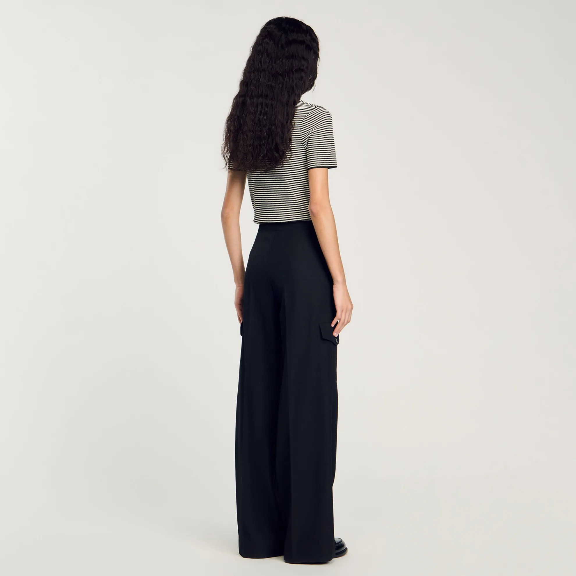 Pantalon Wijdvallend