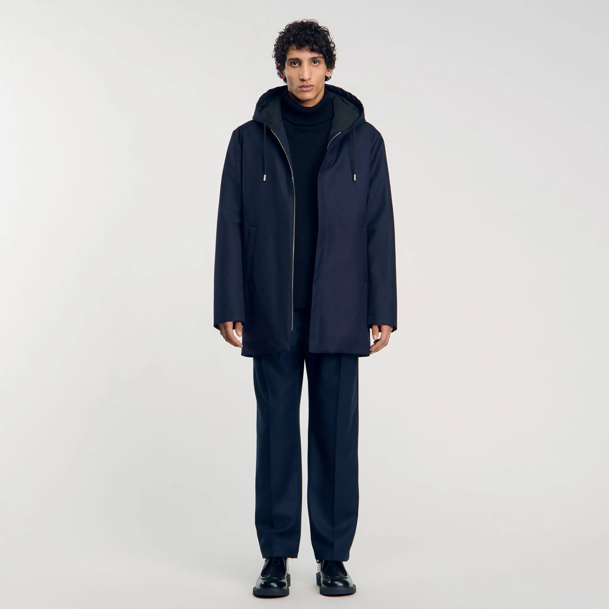 Parka Jas Met Rits En Capuchon