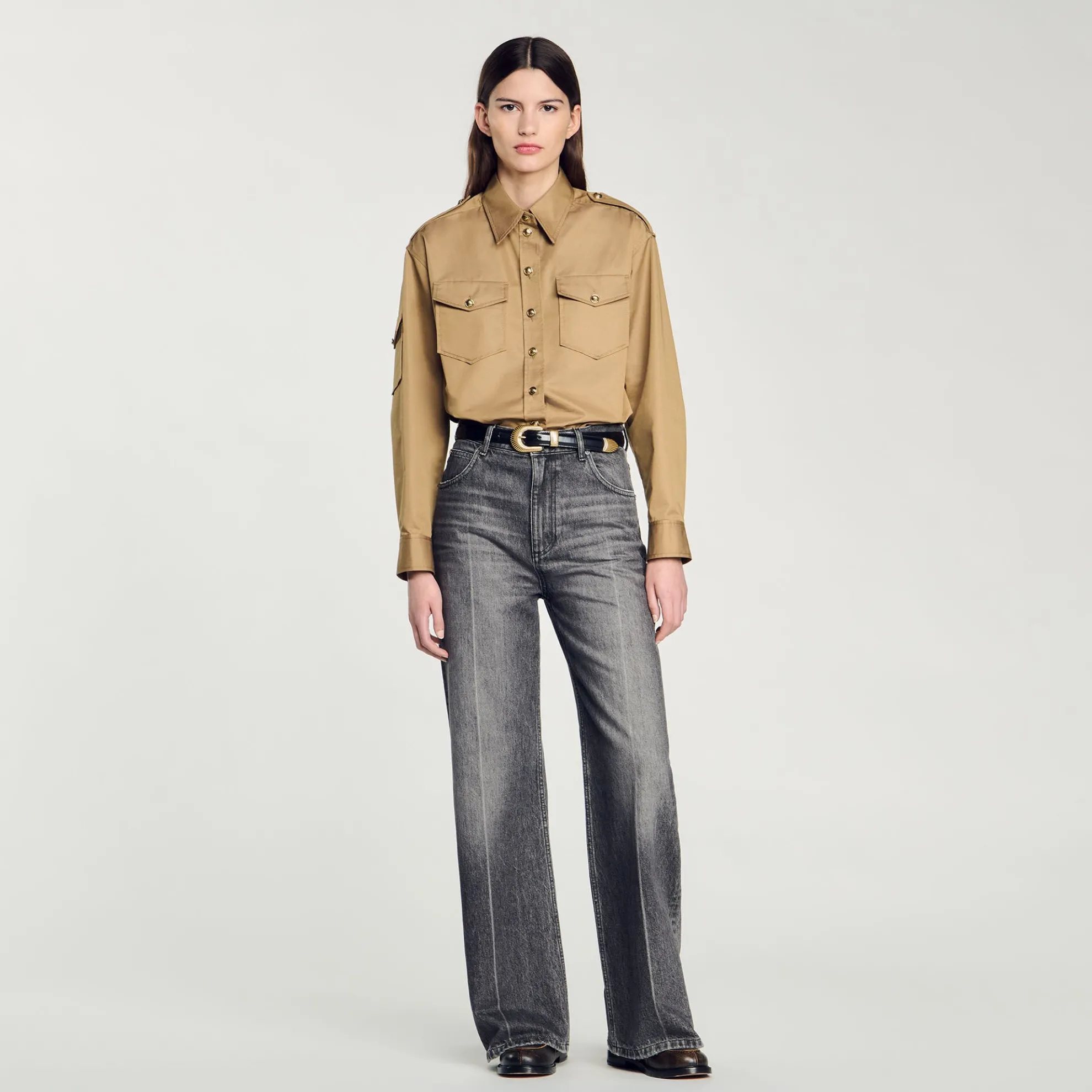 Rechte Jeans Met Lage Taille