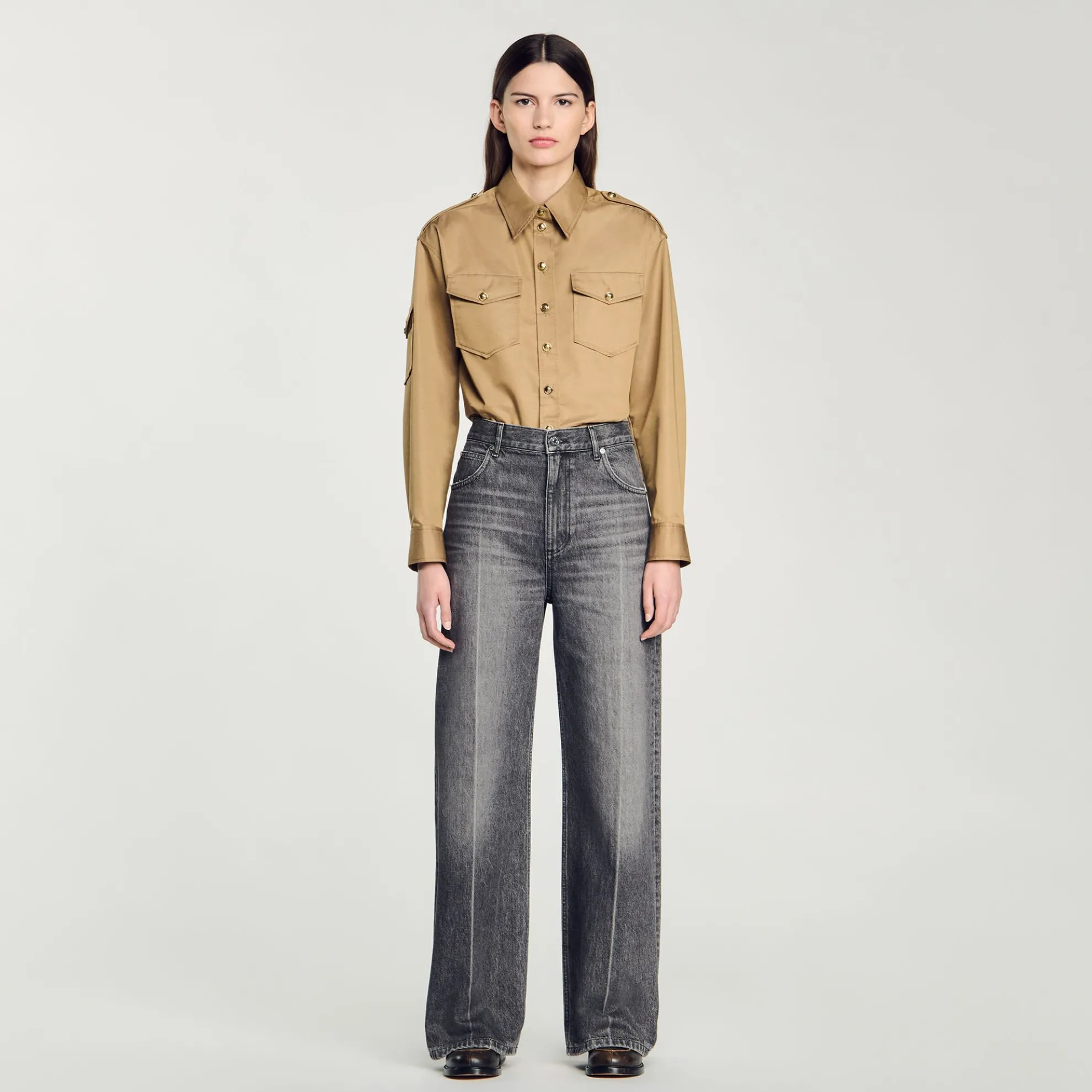 Rechte Jeans Met Lage Taille