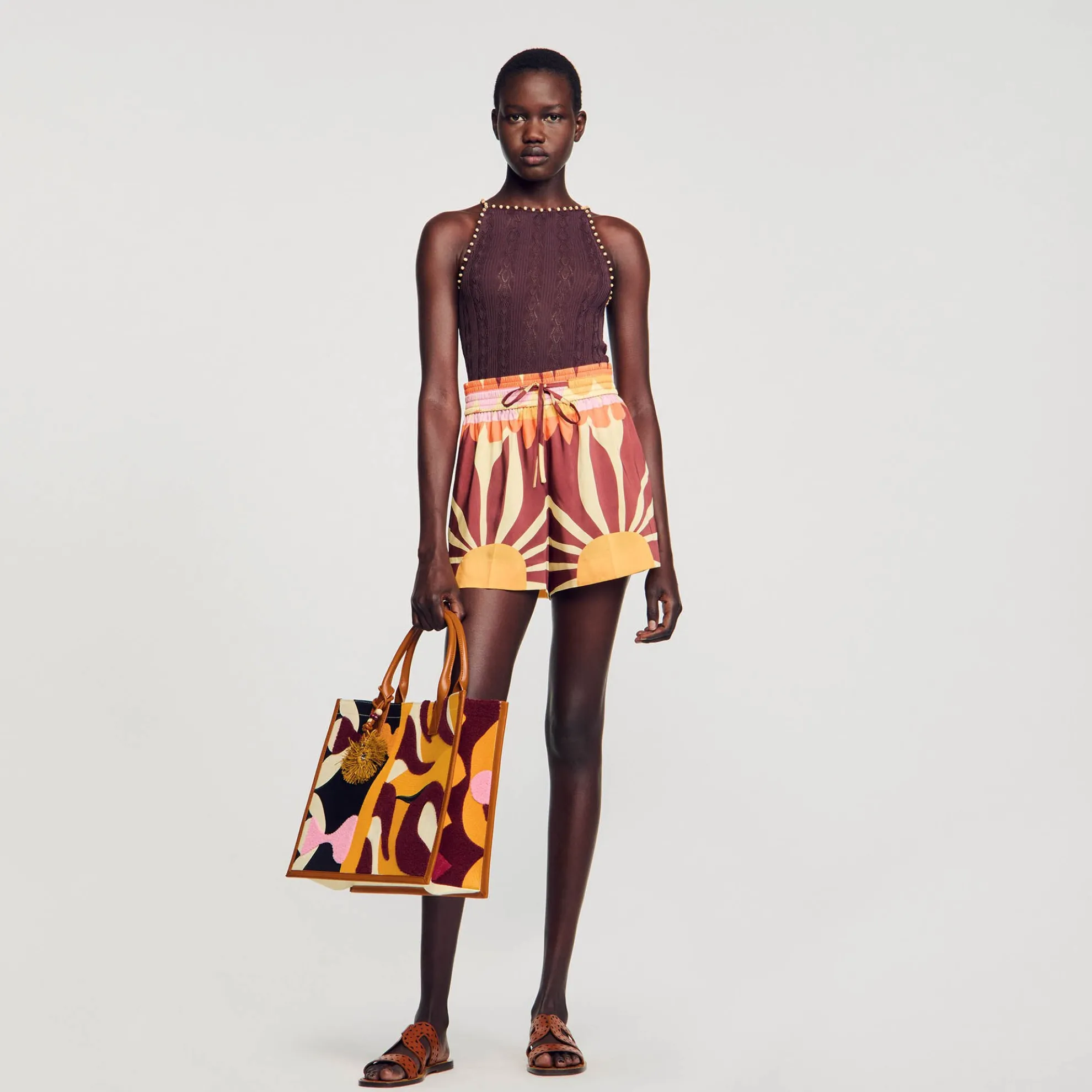 Singlet Gebreid Met Parels