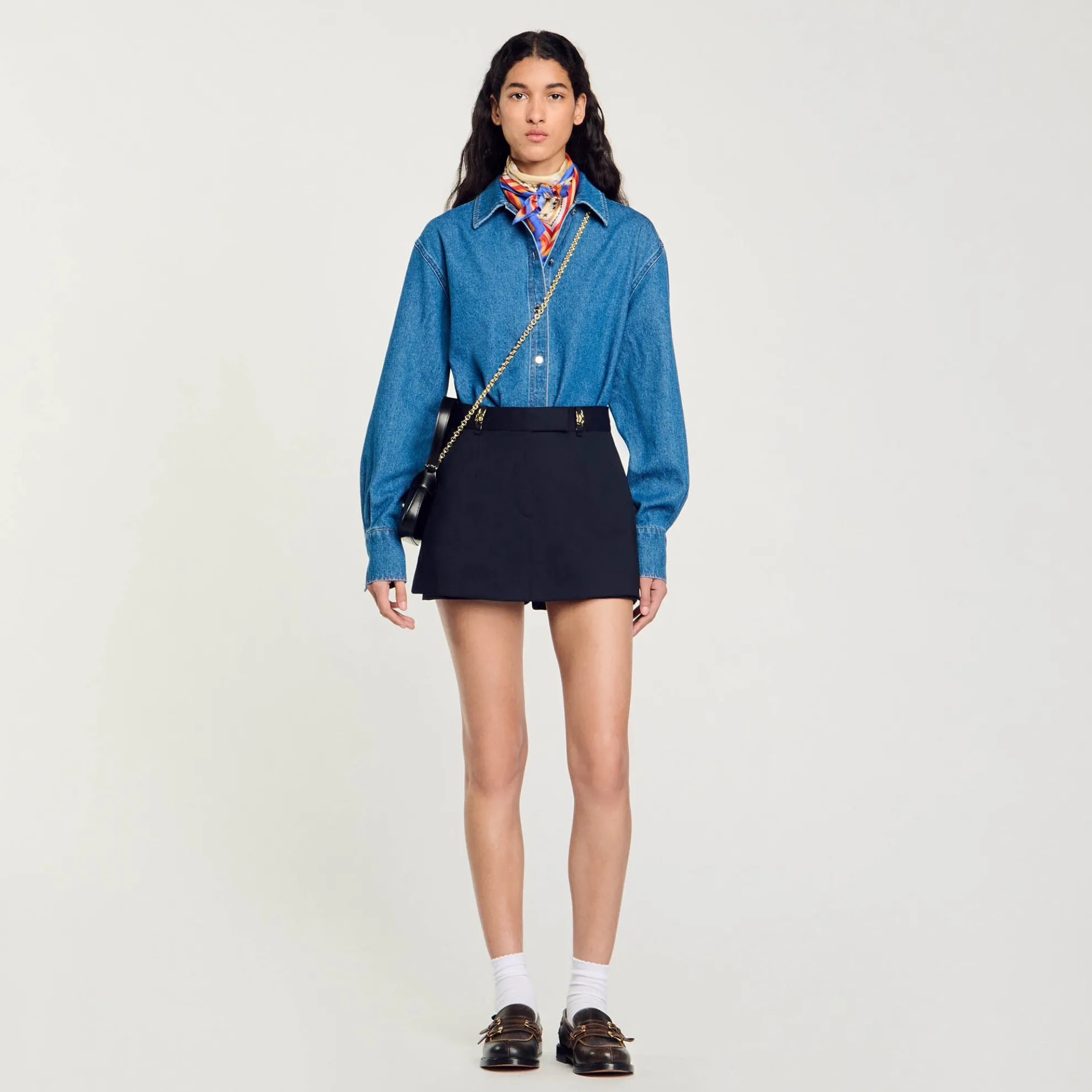 Skort Met Mooie Riemlussen