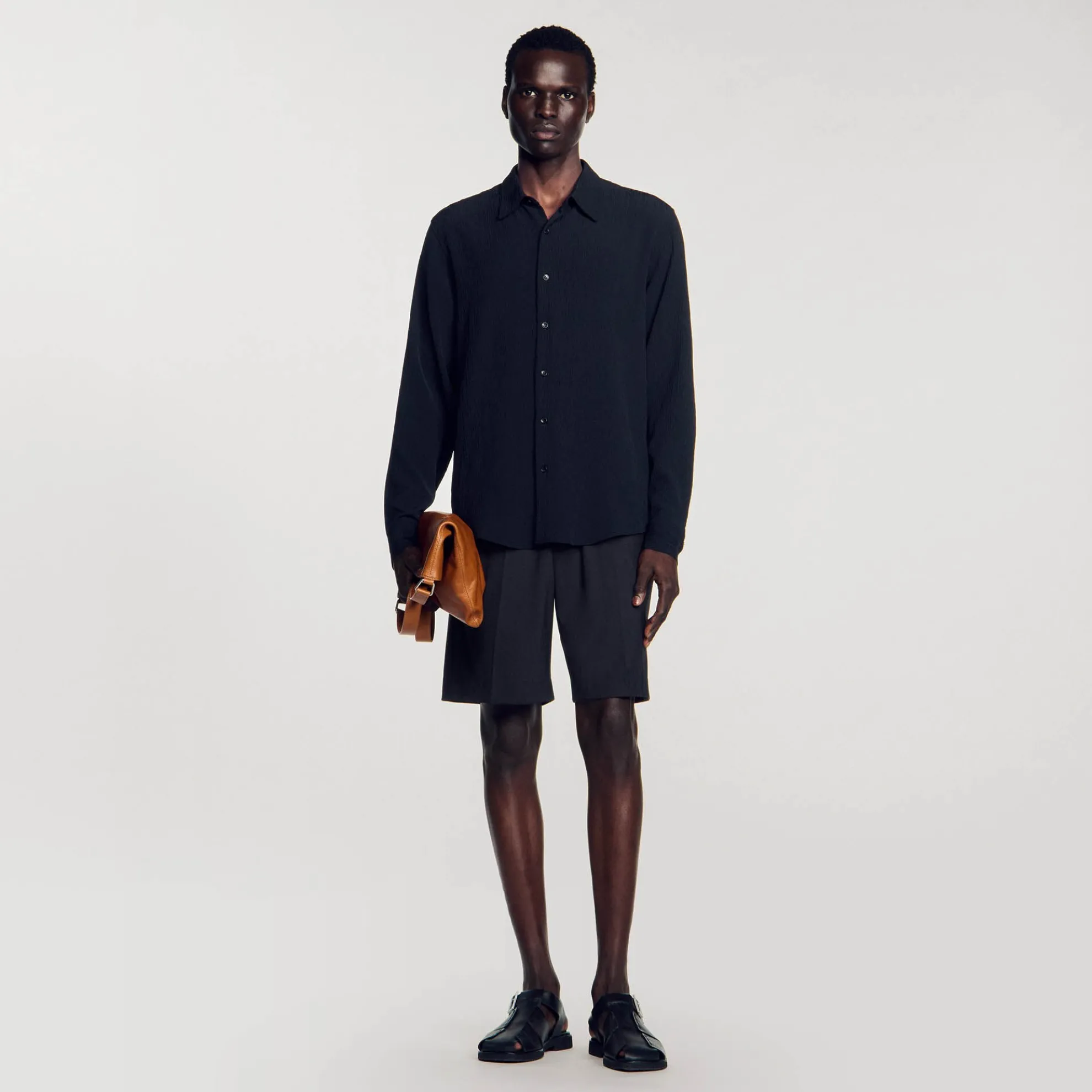 Soepel Geplooid Overhemd