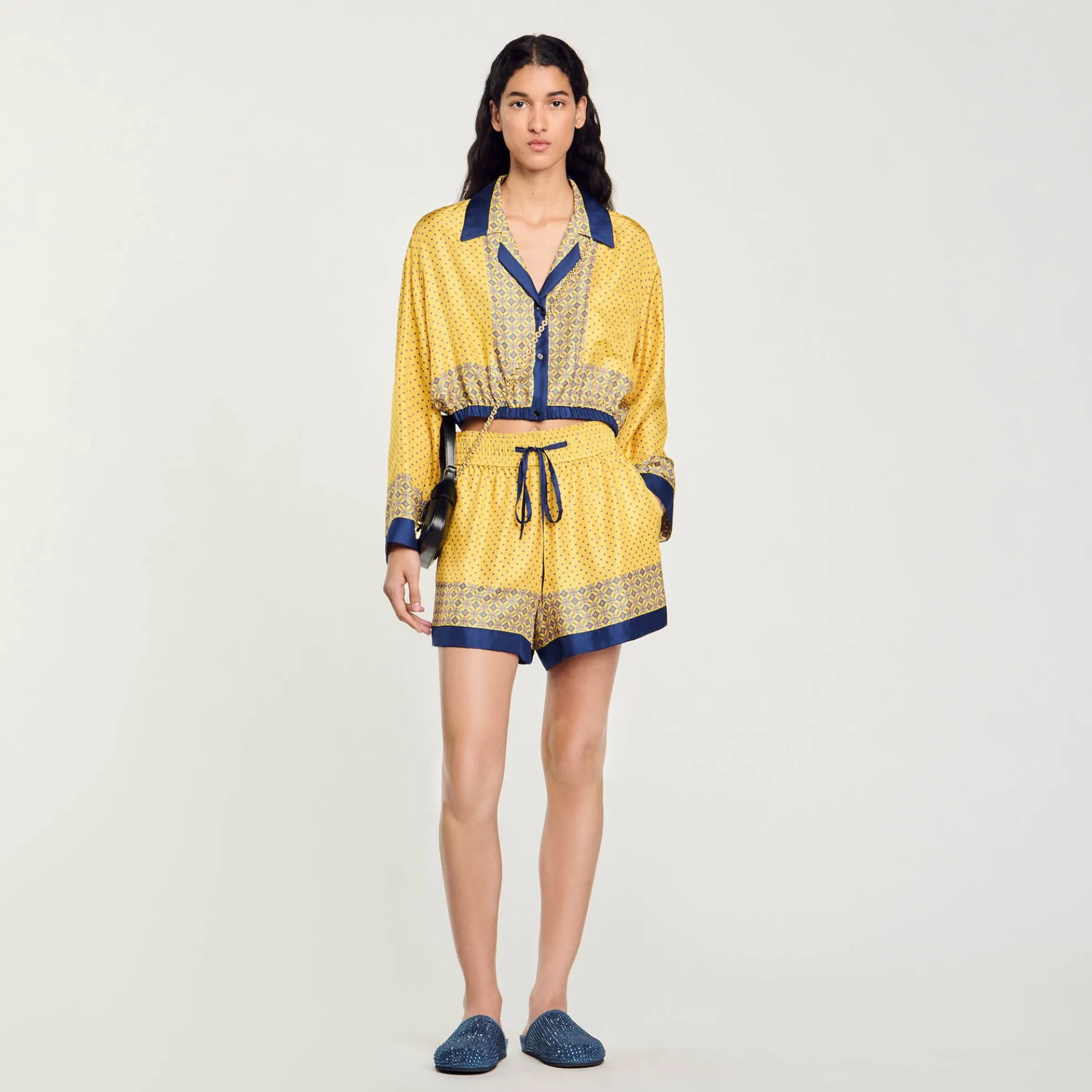 Soepel Short Met Print