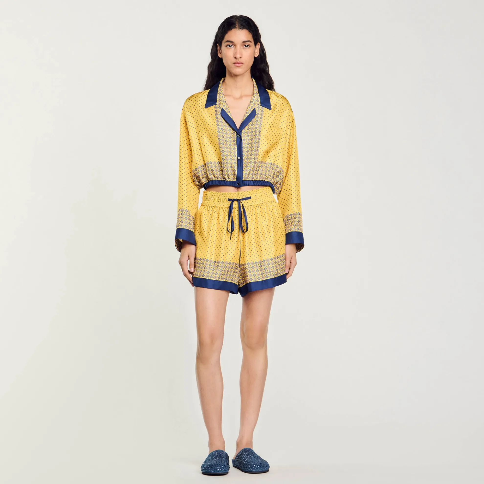 Soepel Short Met Print