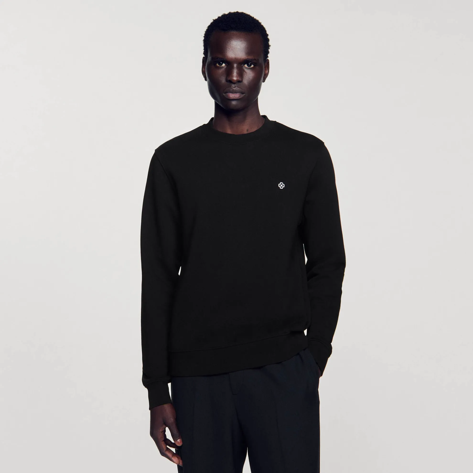 Sweater Met Square Cross