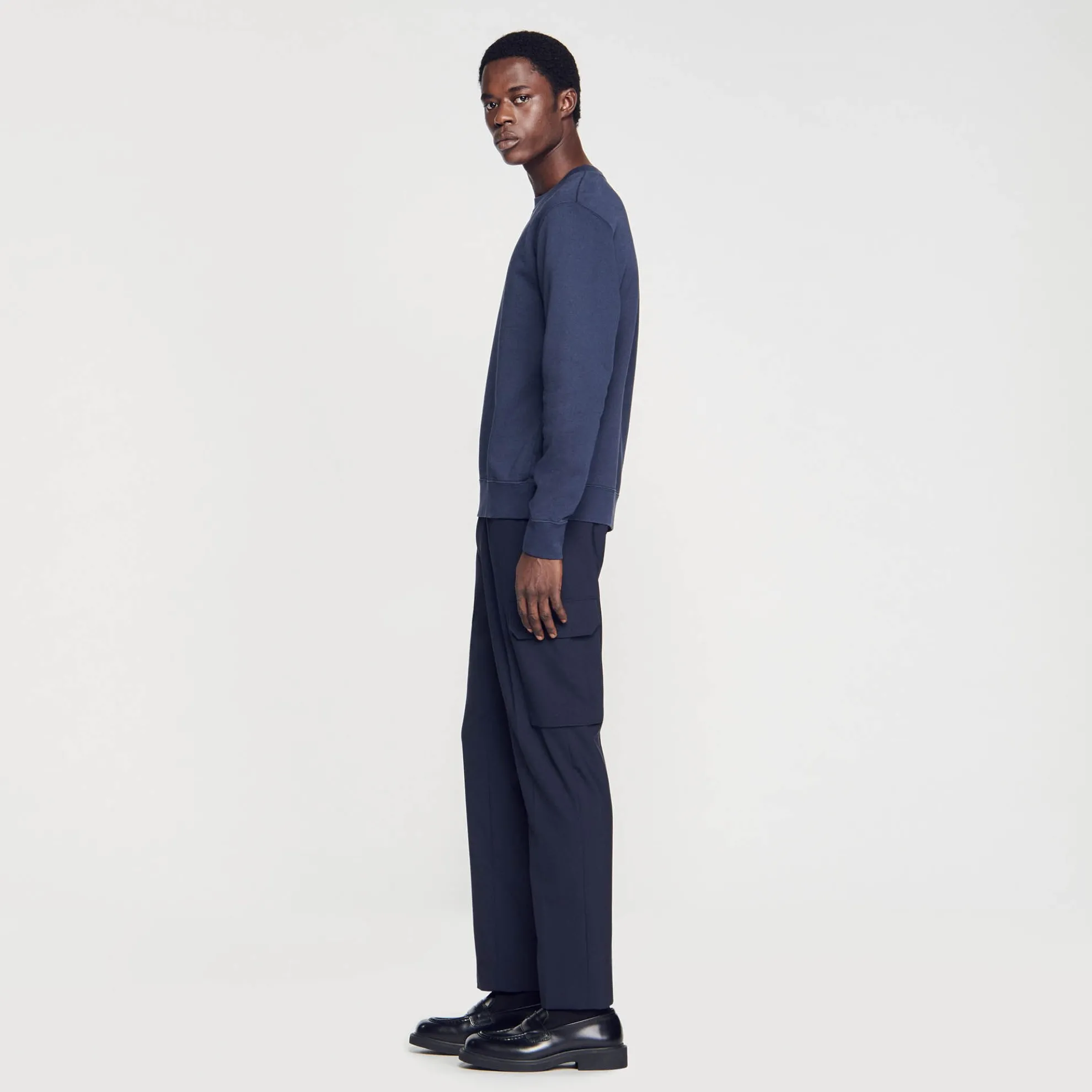 Sweater Van Joggingstof Met Borduursel