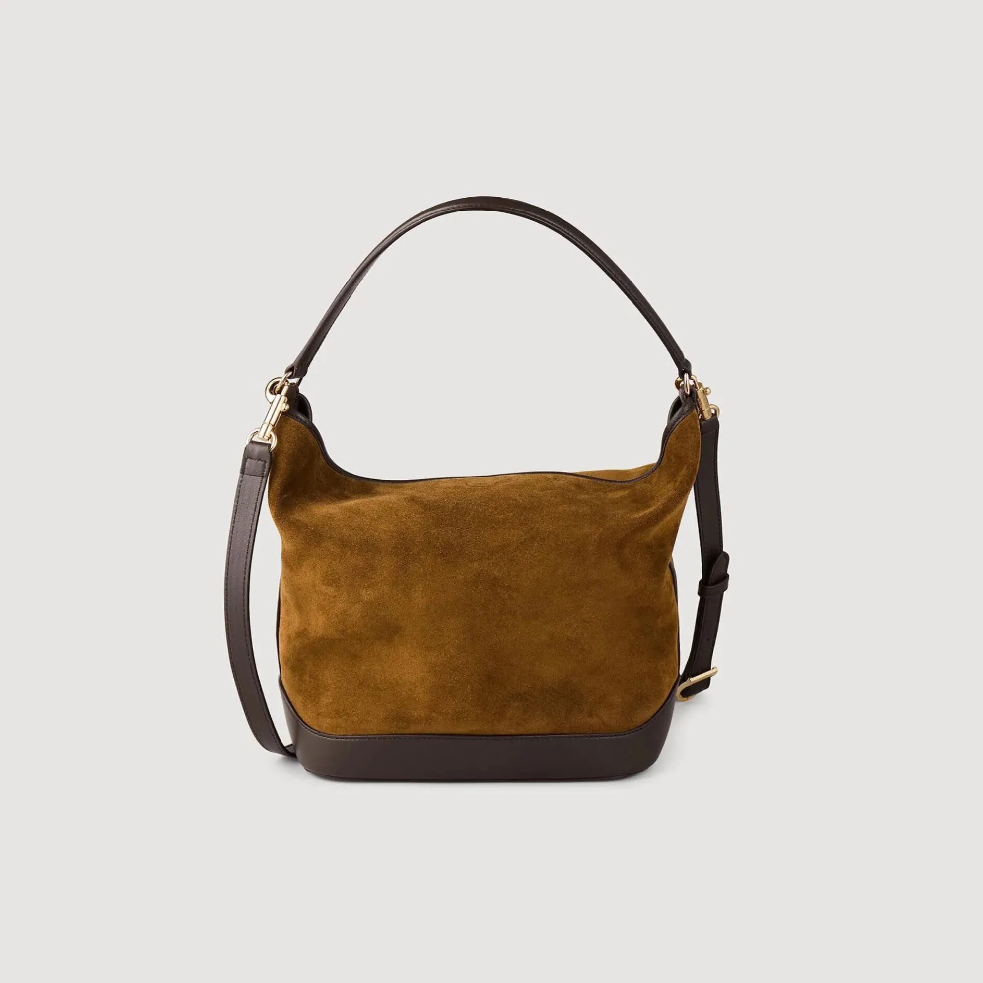 Tas Bucket Bag Leer En Suède TANGOSO