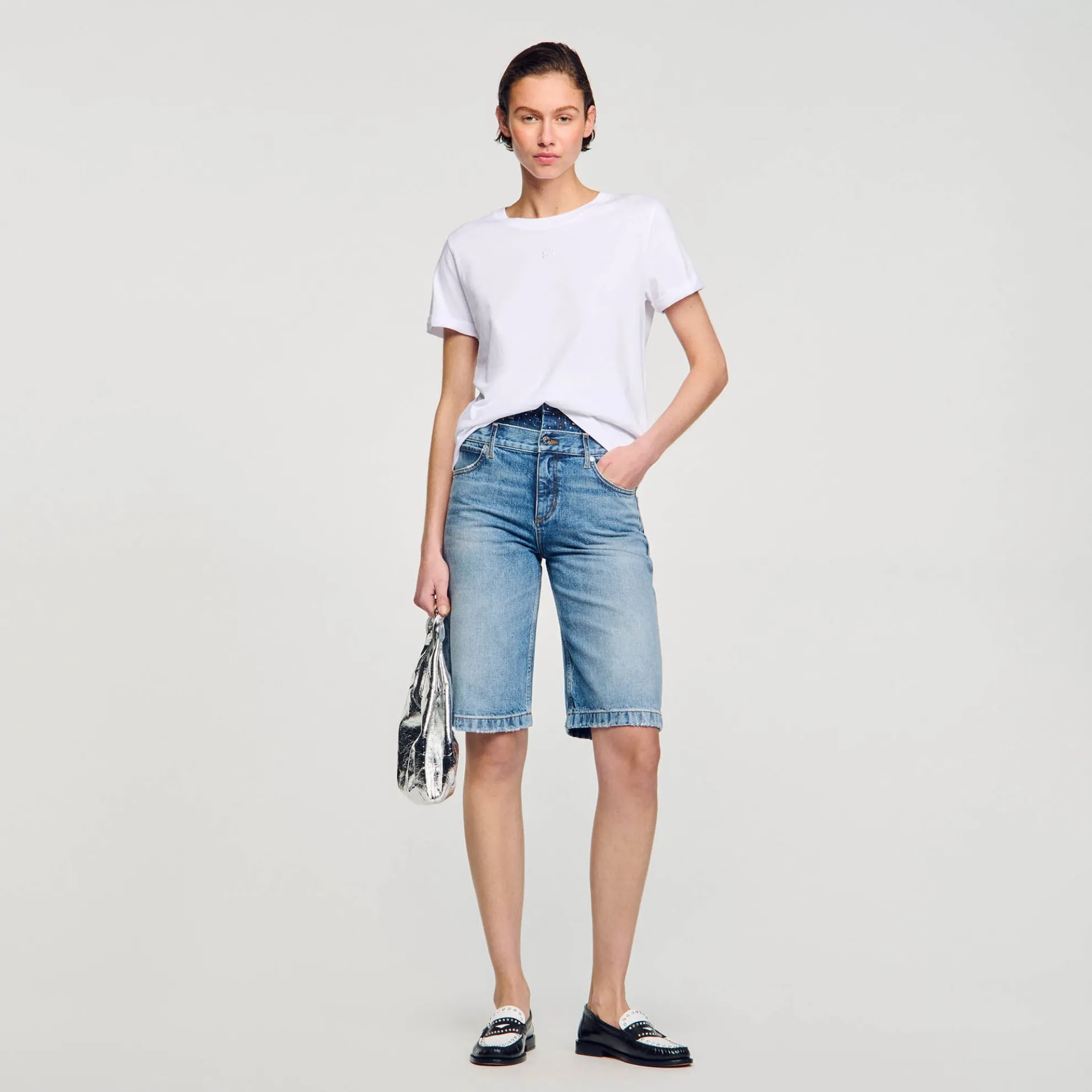 T-shirt Met Dubbele S