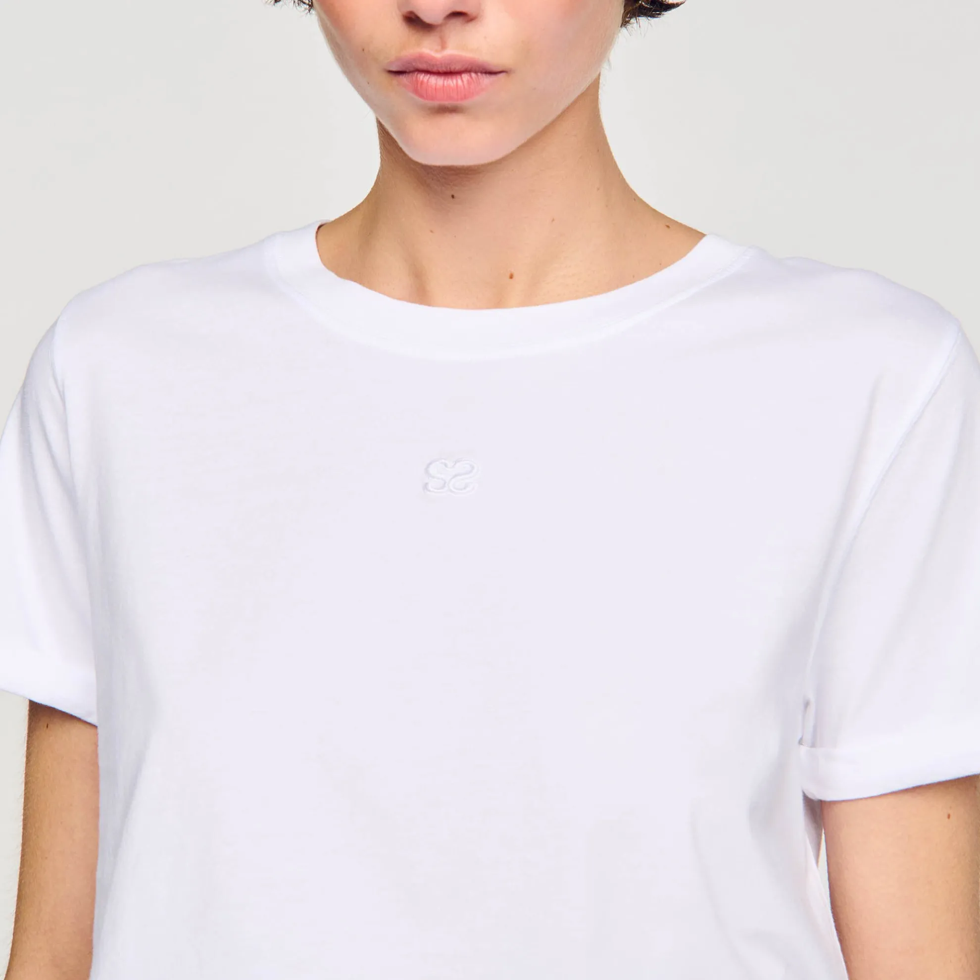 T-shirt Met Dubbele S