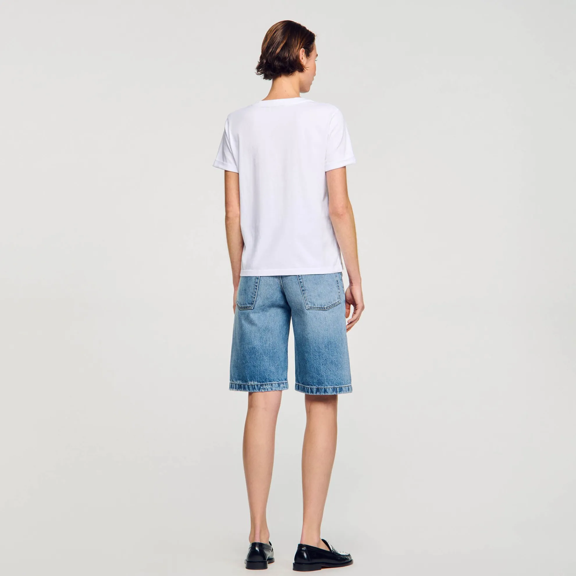 T-shirt Met Dubbele S