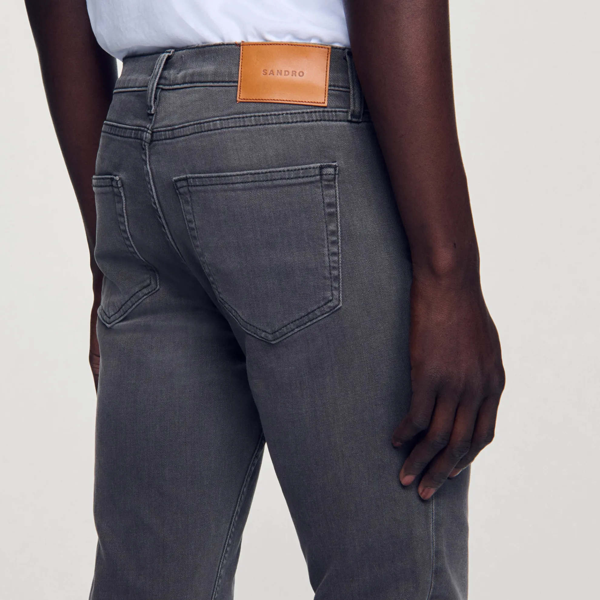 Verbleekte Jeans