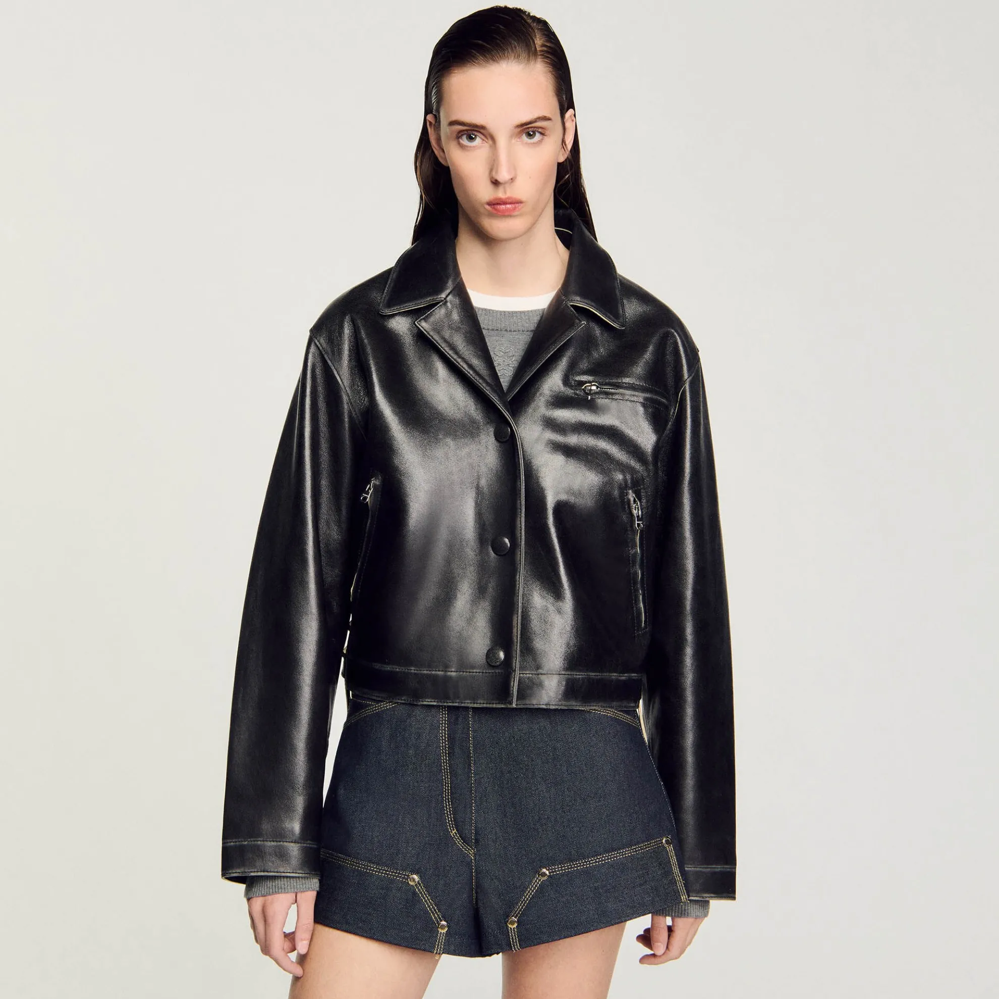 Verouderd Leren Jack