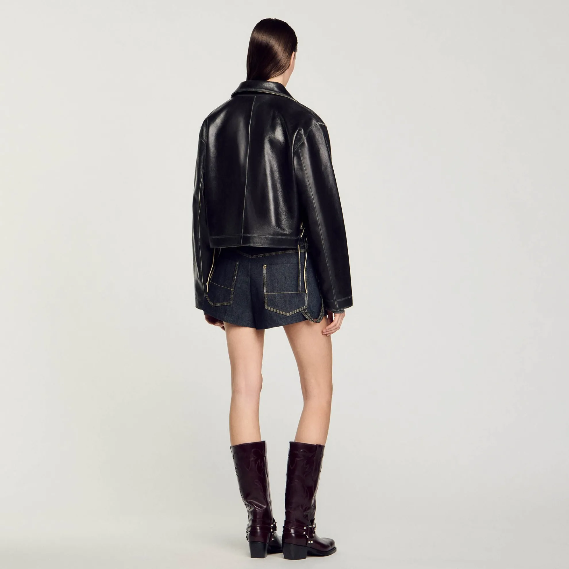 Verouderd Leren Jack