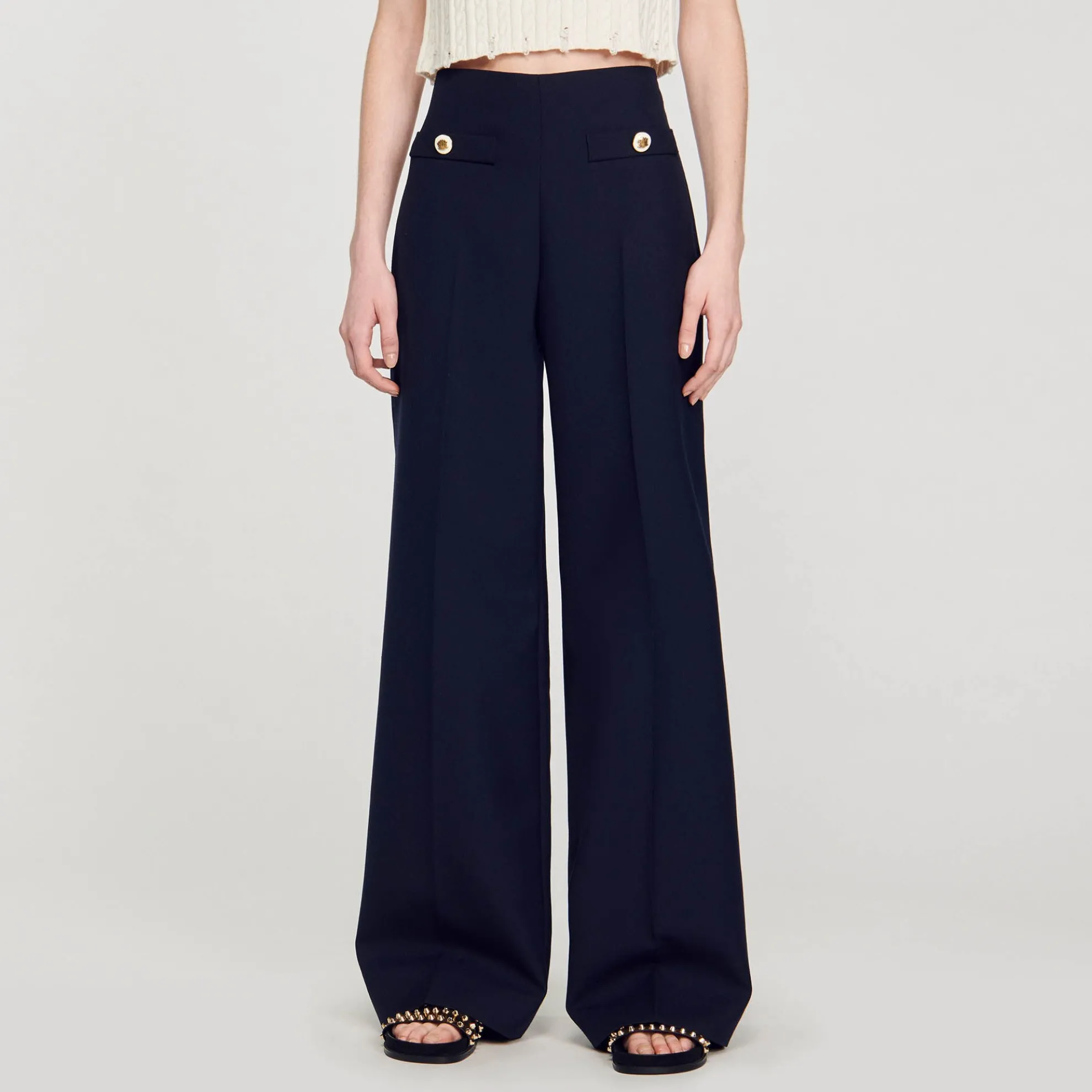 Wijdvallende Pantalon