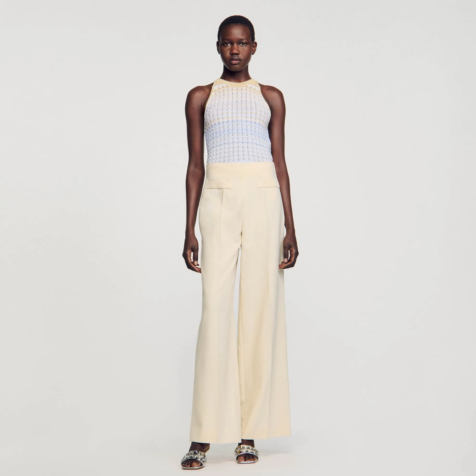 Wijdvallende Plooibroek