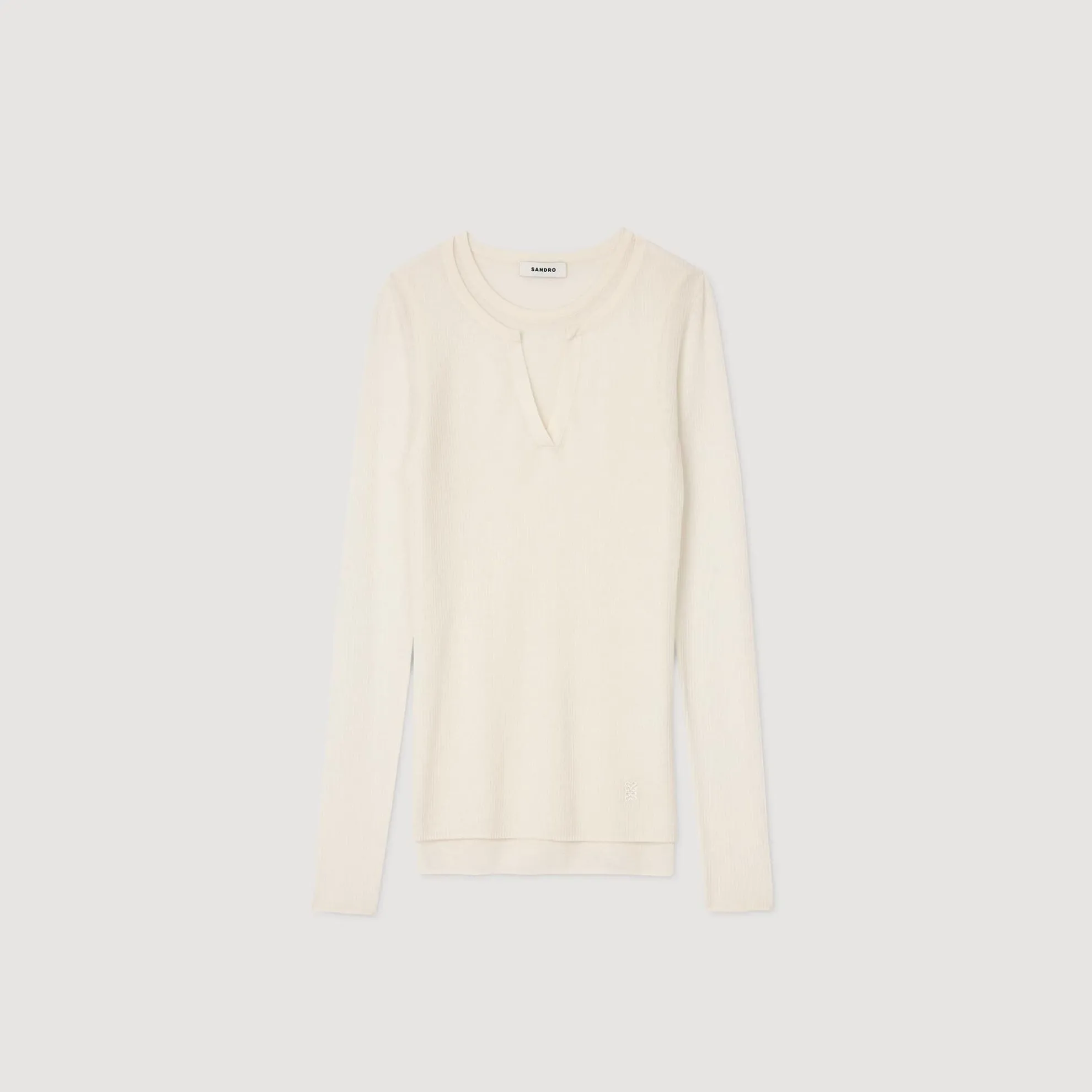 Wollen Trui Met Trompe L'œil