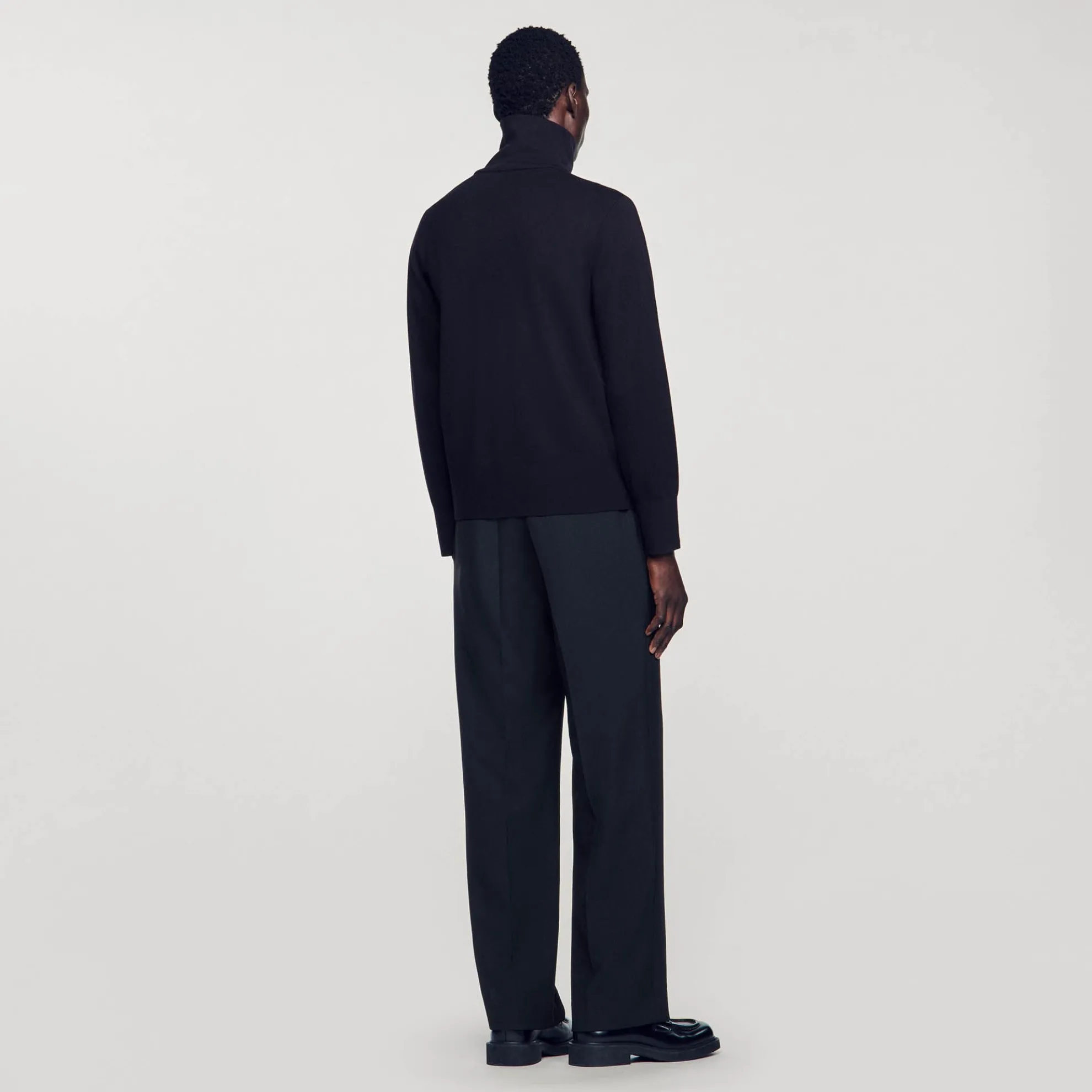 Wollen Vest Met Rits