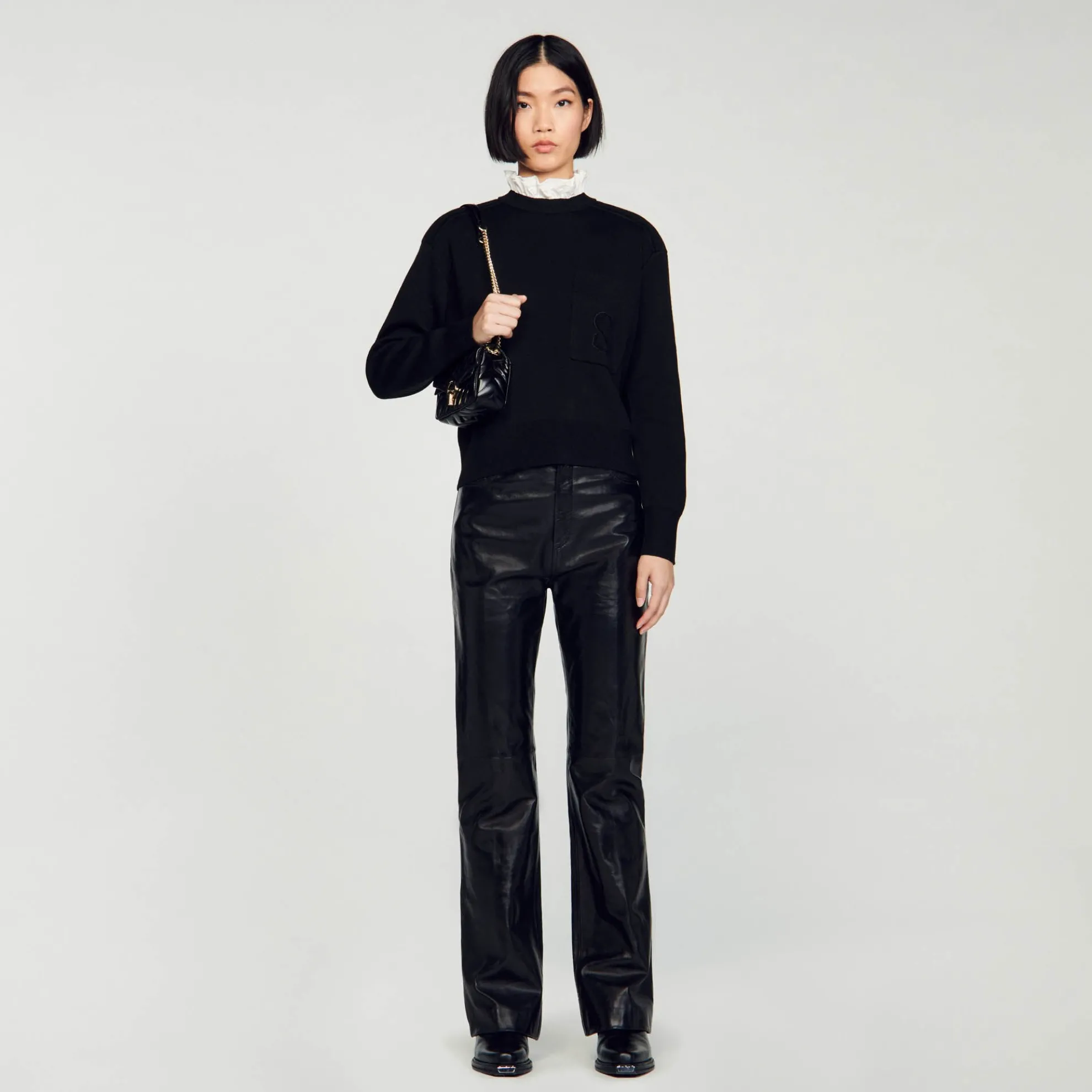 Yza Kleine Tas Van Glad Leer